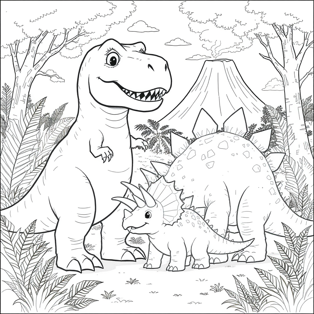 Familia de Dinosaurios